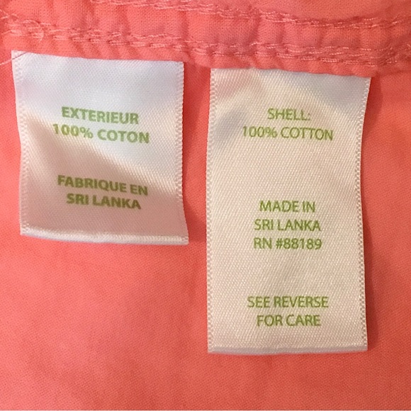 NWOT Lilly Pulitzer ‘Anna Maria’ Classic Button Down Shirt - Picture 12 of 13